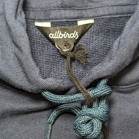 NWT Allbirds R&R Hoodie In Navy Night Size XL - Picture 5 of 9